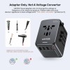 Unitek P1121A Universal Travel Wall Charger 35W 2xUSB-C + 3xUSB-A