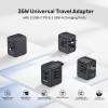 Unitek P1121A Universal Travel Wall Charger 35W 2xUSB-C + 3xUSB-A