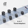 Unitek P1121A Universal Travel Wall Charger 35W 2xUSB-C + 3xUSB-A