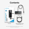 Vention HUB USB-C 4 x USB3.0 with Indiv.Power Switches 1.0m CHWBF Vention HUB USB-C 4 x USB3.0 with Indiv.Power Switches 1.0m CHWBF