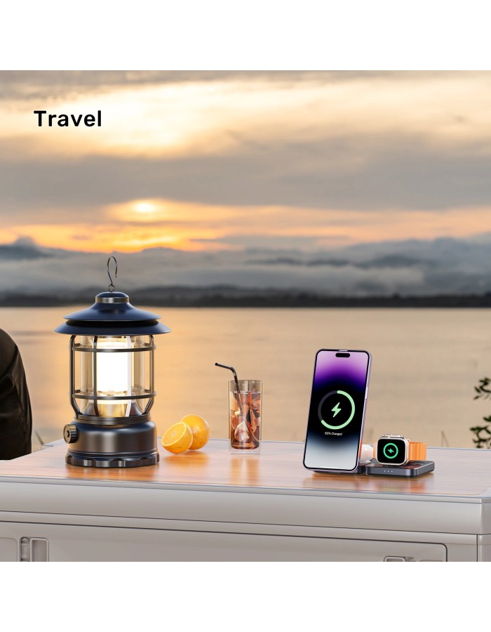Unitek Charge Wireless Qi2 15W Foldable 3-in-1 Charging Station P1300A Unitek Charge Wireless Qi2 15W Foldable 3-in-1 Charging Station P1300A