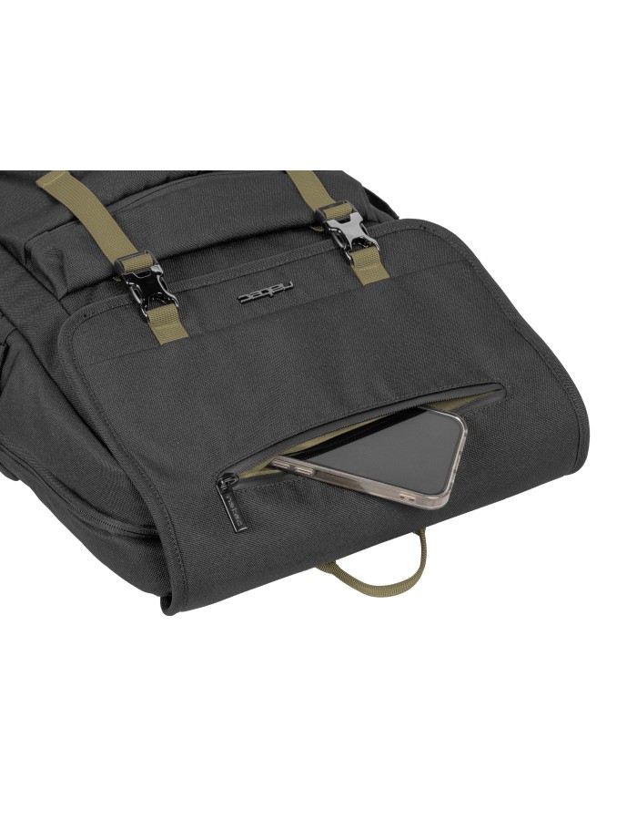 Natec Laptop Backpack 15.6'' 18L Black Green NIALA Natec Laptop Backpack 15.6'' 18L Black Green NIALA