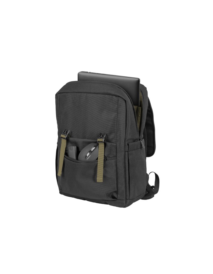 Natec Laptop Backpack 15.6'' 18L Black Green NIALA Natec Laptop Backpack 15.6'' 18L Black Green NIALA
