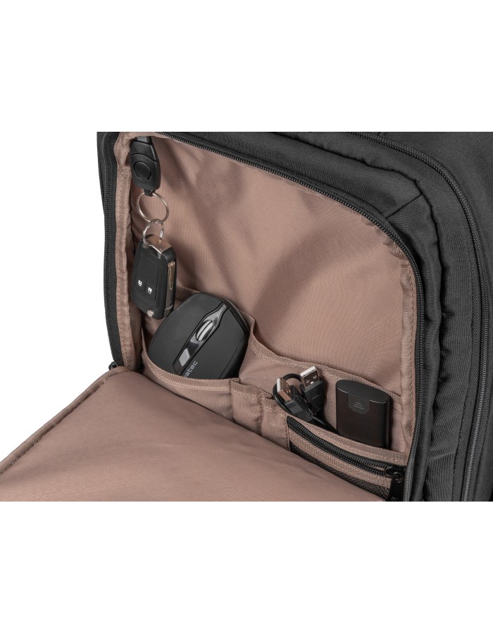 Natec Laptop Backpack 15.6'' 19L Black CAMEL LITE Natec Laptop Backpack 15.6'' 19L Black CAMEL LITE
