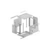 Lanberg Wall Rack 19'' with Perforated Door 6U 45cm Grey FLAT PACKED Lanberg Wall Rack 19'' with Perforated Door 6U 45cm Grey FLAT PACKED