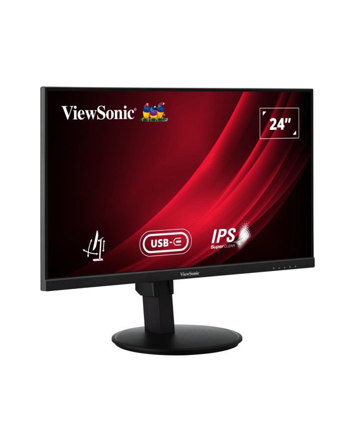 Viewsonic Monitor VG 24'' Full-HD VA 100Hz Ergonomic/Pivot/USB-C/PD/Speakers VG2409-MHDU-2 Viewsonic Monitor VG 24'' Full-HD VA 100Hz Ergonomic/Pivot/USB-C/PD/Speakers VG2409-MHDU-2