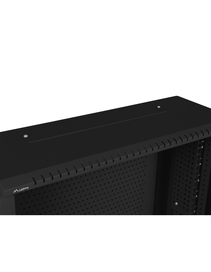 Lanberg Wall Rack 19'' Low Profile 6U+3U Assembled Black Z34159 Lanberg Wall Rack 19'' Low Profile 6U+3U Assembled Black Z34159