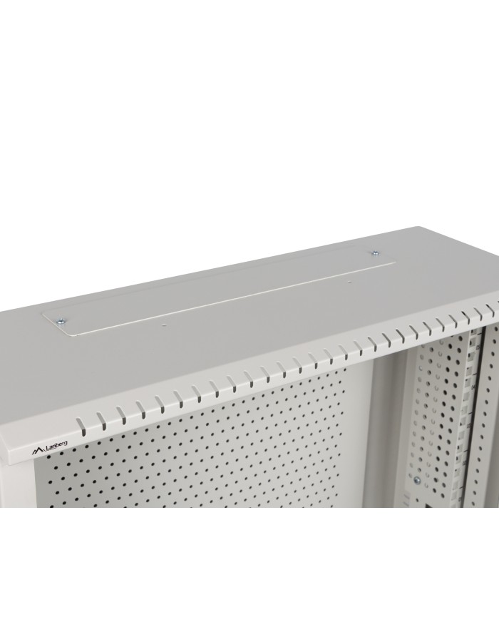 Lanberg Wall Rack 19'' Low Profile 6U+3U Assembled White Z34160