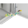 Lanberg Wall Rack 19'' Low Profile 6U+3U Assembled White Z34160