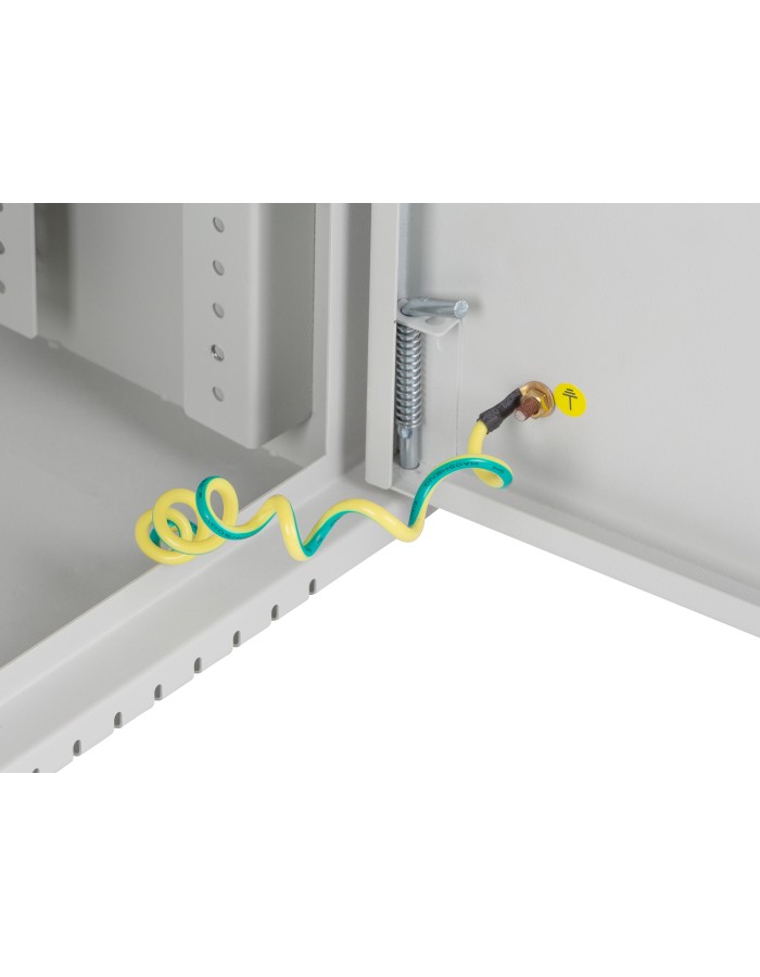 Lanberg Wall Rack 19'' Low Profile 6U+3U Assembled White Z34160