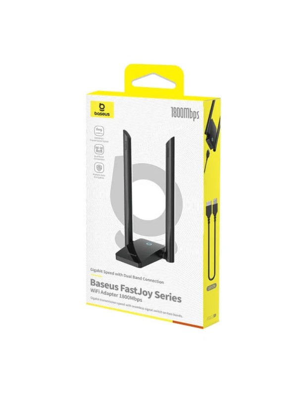 Baseus IT WiFi Adapter 1800Mbps External Antenna FastJoy Baseus IT WiFi Adapter 1800Mbps External Antenna FastJoy