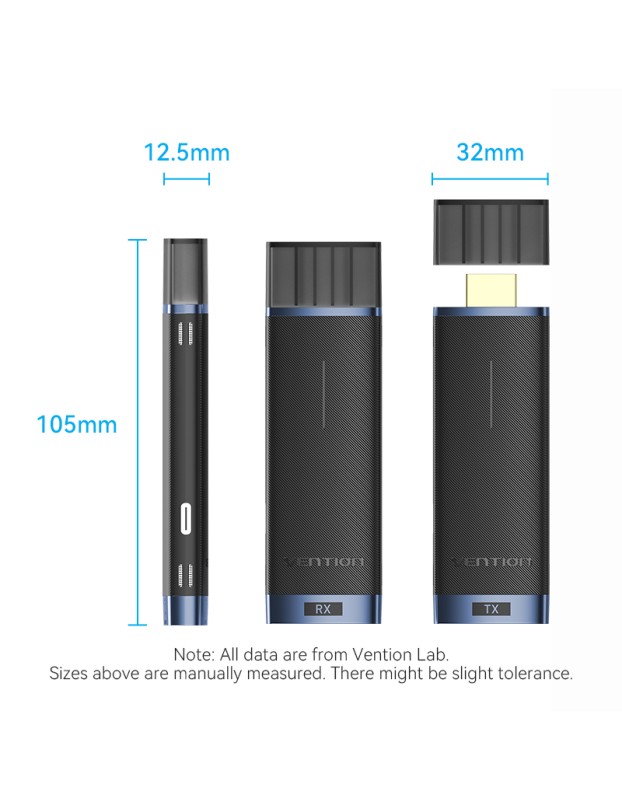 Vention ADCL0 Wireless 5GHz HDMI Transmitter & Receiver Kit 1080p up to 50m