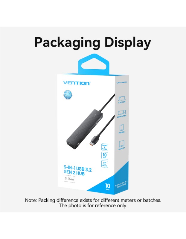 Vention IT HUB USB-C 2xA 2xC 3.2 Gen2 + USBC Power Port CHYBB Vention IT HUB USB-C 2xA 2xC 3.2 Gen2 + USBC Power Port CHYBB