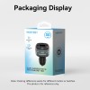 Vention Car FM Transmitter, USB Music Player & Charger 3xUSB 30W/18W/5W FFLB0