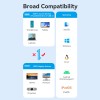 Vention Converter USB-C to HDMI Adaptor 0.25m 8K60Hz Metal CRDBC