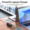 Vention Charger Desktop Station 100W 2xC 2xA+240W Cable Black FBSBG-UK Vention Charger Desktop Station 100W 2xC 2xA+240W Cable Black FBSBG-UK