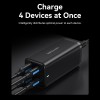 Vention Charger Desktop Station 100W 2xC 2xA+240W Cable Black FBSBG-UK Vention Charger Desktop Station 100W 2xC 2xA+240W Cable Black FBSBG-UK