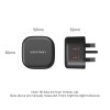 Vention Charger Wall GaN 45W 2xUSBC Black FESB0-UK