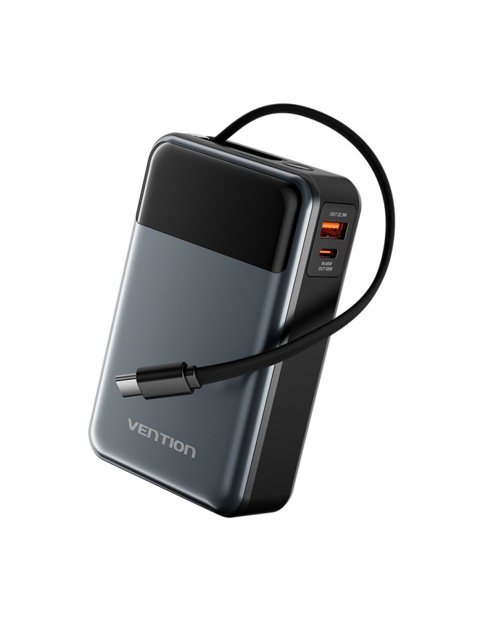 Vention Powerbank 20000mAh 65W+Built-in USBC FHYB0 Vention Powerbank 20000mAh 65W+Built-in USBC FHYB0