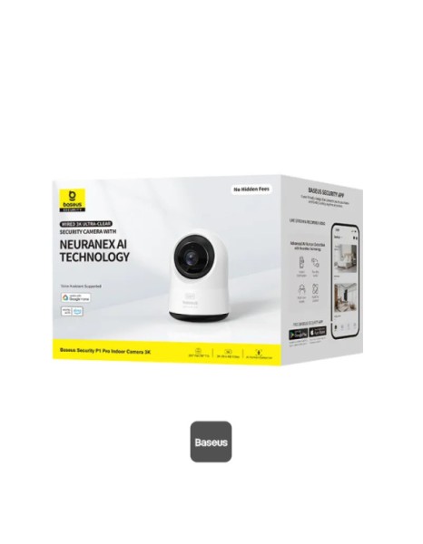 Baseus Security P1 Pro Indoor Camera 3K White EU Baseus Security P1 Pro Indoor Camera 3K White EU