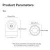 Baseus Security P1 Pro Indoor Camera 3K White EU Baseus Security P1 Pro Indoor Camera 3K White EU