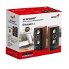 Genius SP-HF800BT 2.0 PC Speakers 20W RMS USB & BT Wood Genius SP-HF800BT 2.0 PC Speakers 20W RMS USB & BT Wood