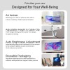 ASUS Monitor EyeCare 34" UWQHD 100Hz VA Curved 1500R Air-Ionizer USB Hub DP HDMI USB-C PD Speakers VU34WCIP-W White ASUS Monitor EyeCare 34" UWQHD 100Hz VA Curved 1500R Air-Ionizer USB Hub DP HDMI USB-C PD Speakers VU34WCIP-W White