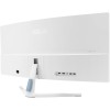 ASUS Monitor EyeCare 34" UWQHD 100Hz VA Curved 1500R Air-Ionizer USB Hub DP HDMI USB-C PD Speakers VU34WCIP-W White