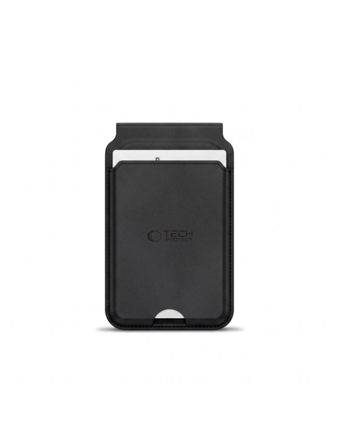 Tech-Protect MagWallet Stand MagSafe Universal Case - Black Tech-Protect MagWallet Stand MagSafe Universal Case - Black