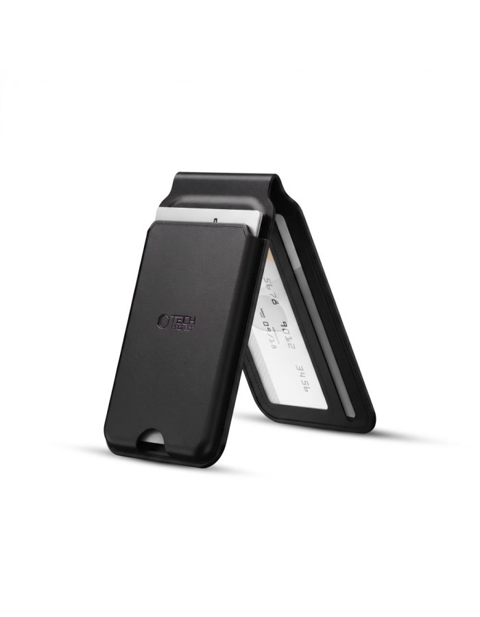 Tech-Protect MagWallet Stand MagSafe Universal Case - Black Tech-Protect MagWallet Stand MagSafe Universal Case - Black