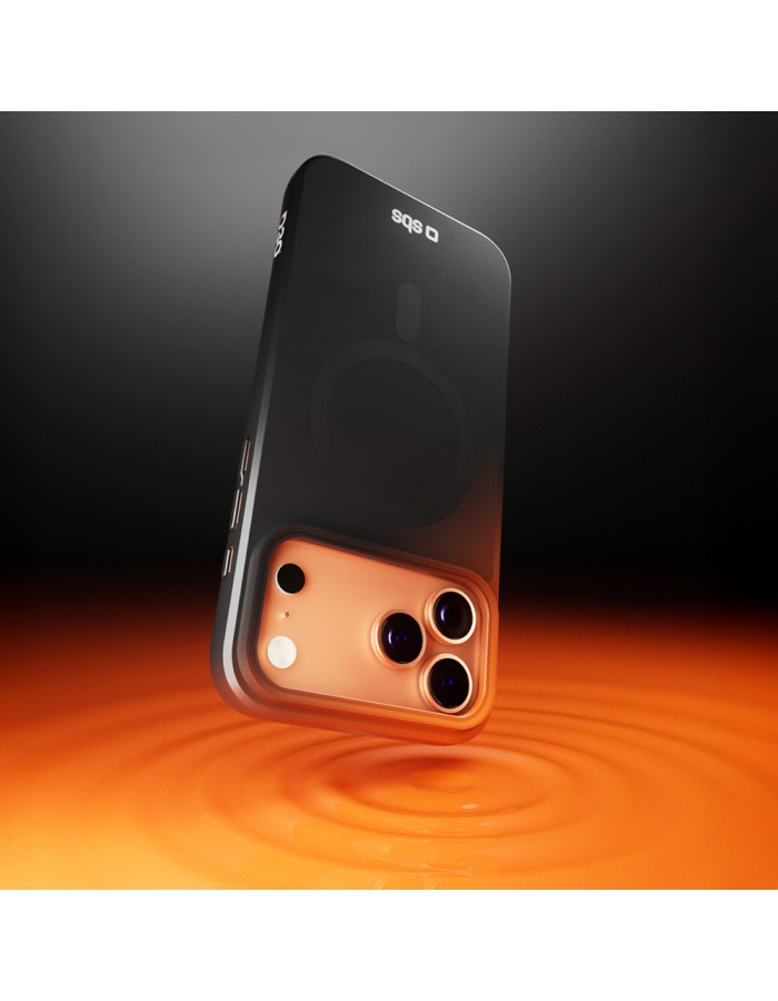 SBS Full Active Mag Case with D3O Technology for iPhone 17 Pro Max - Black SBS Full Active Mag Case with D3O Technology for iPhone 17 Pro Max - Black