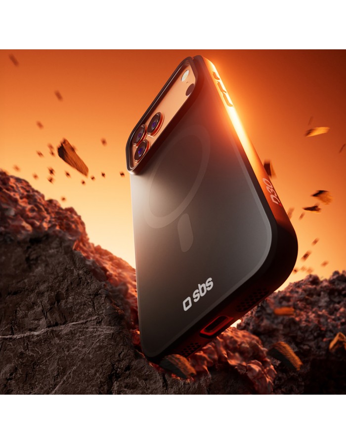 SBS Full Active Mag Case with D3O Technology for iPhone 17 Pro - Black SBS Full Active Mag Case with D3O Technology for iPhone 17 Pro - Black
