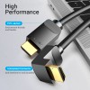 Vention HDMI Cable Right Angle 90 Degrees 1.5m AARBG Vention HDMI Cable Right Angle 90 Degrees 1.5m AARBG