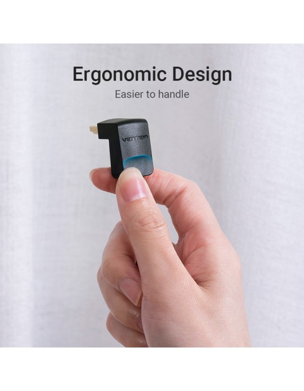 Vention HDMI Cable Right Angle 90 Degrees 1.5m AARBG Vention HDMI Cable Right Angle 90 Degrees 1.5m AARBG