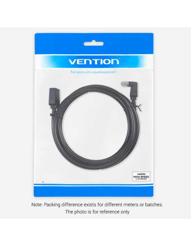 Vention HDMI Cable Right Angle 90 Degrees 1.5m AARBG Vention HDMI Cable Right Angle 90 Degrees 1.5m AARBG