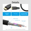 Vention HDMI Cable 2.1 8K Braided 1.0m AAUBF