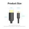 Vention HDMI to HDMI Micro Cable 1.5m AGIBG Vention HDMI to HDMI Micro Cable 1.5m AGIBG
