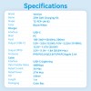 Vention Charger Wall GaN 20W 1xUSBC UK+Lightning Cable White FEPW0