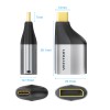 Vention Converter USB-C to DP Adapter 4K60Hz Metal TCCH0