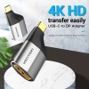 Vention Converter USB-C to DP Adapter 4K60Hz Metal TCCH0