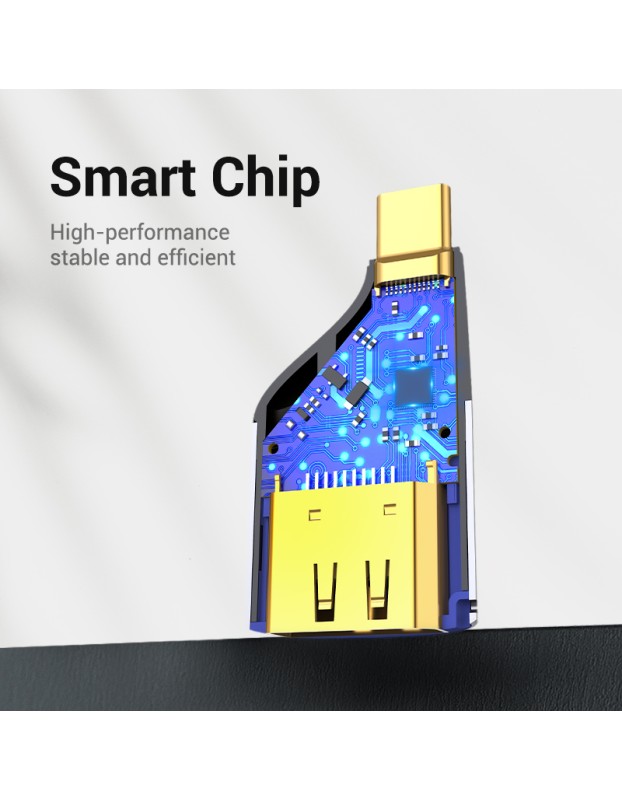 Vention Converter USB-C to DP Adapter 4K60Hz Metal TCCH0