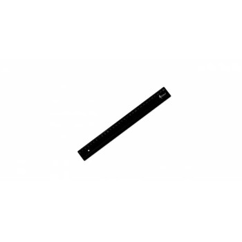 FORPUS RULER BLACK 30CM F61805