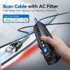 Noyafa Multi-Function Cable Tester with PoE, Ping, TDR Length Measurement, Port Flashing & NCV for RJ45, RJ11, BNC, CAT7 NF-8601S