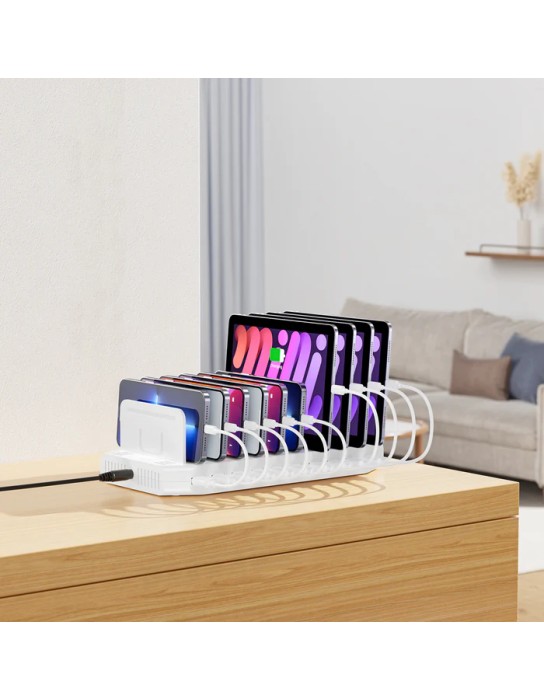 Unitek Charge Station 60W 10-Port 10x2.4A Y-2190D Unitek Charge Station 60W 10-Port 10x2.4A Y-2190D
