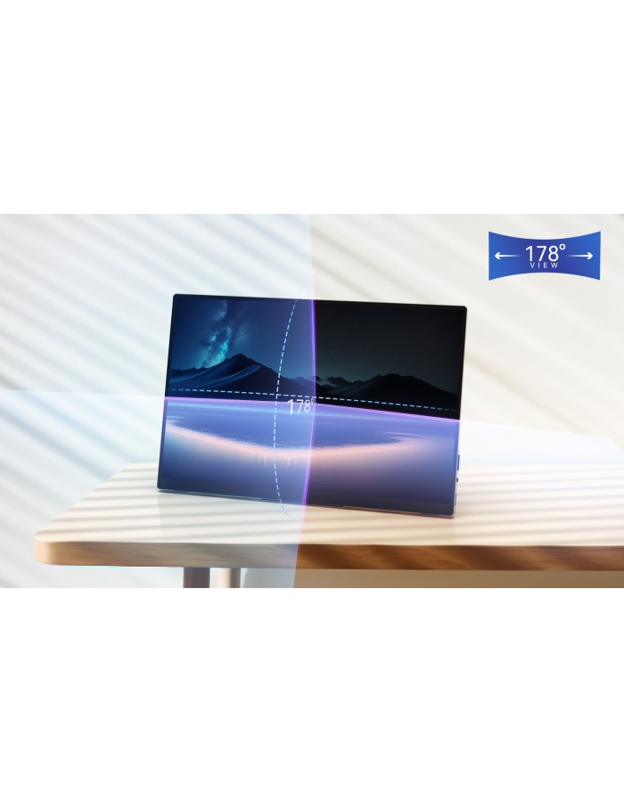 MINIX Monitor Portable Touch 16" Full-HD 100% sRGB USB-C/HDMI, PD, Foldable Stand SF16T MINIX Monitor Portable Touch 16" Full-HD 100% sRGB USB-C/HDMI, PD, Foldable Stand SF16T