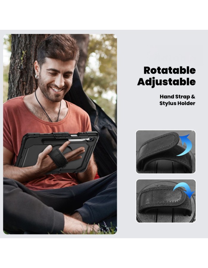 Tech-Protect Solid Case for Samsung Galaxy Tab S11 11.0 X730 / X736B - Black