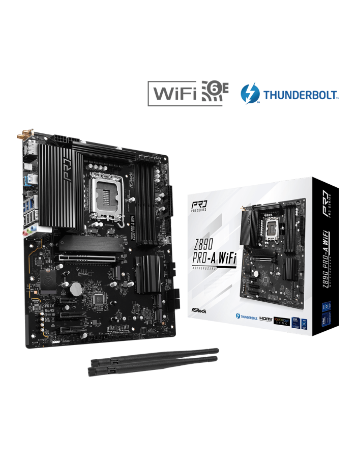 MB ASRock Z890 Pro A WIFI Motherboard ATX