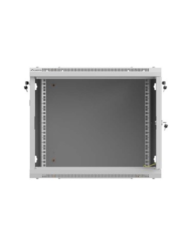 Lanberg Wall Rack 19'' with Perforated Door 9U 60cm Grey FLAT PACKED Lanberg Wall Rack 19'' with Perforated Door 9U 60cm Grey FLAT PACKED