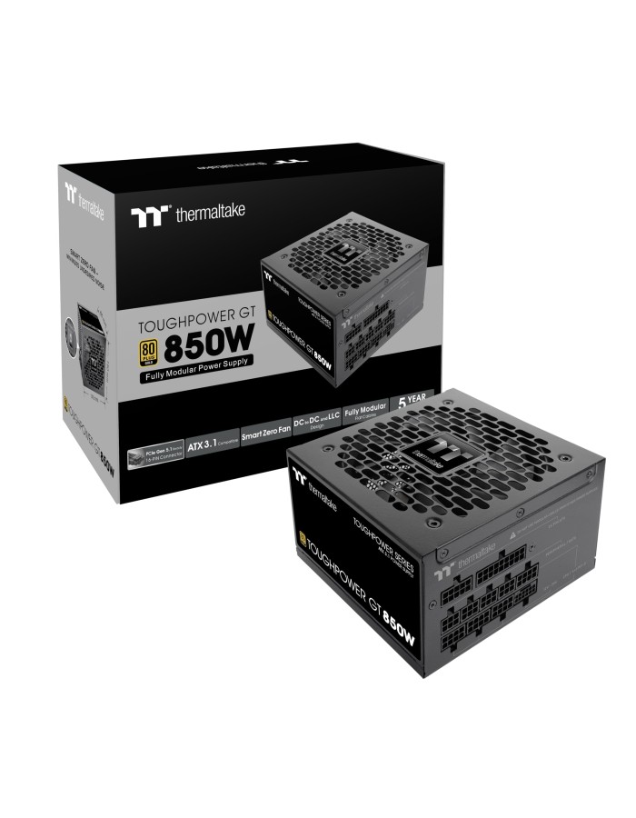 PSU Thermaltake Toughpower GT 850W ATX3.1/GEN5 80+G BK