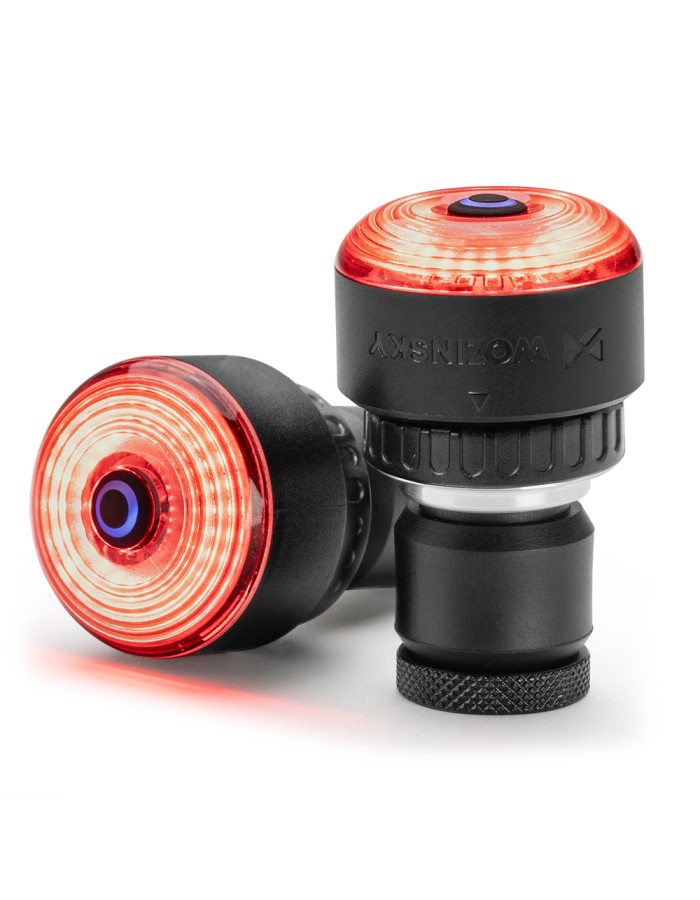 Wozinsky WIS-02 Waterproof Smart Tail Light 1pc - Black